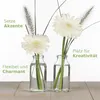 32x Glasflaschen Mini Vasen Deko Hochzeit Vintage Tischdeko Produktbild-Vorschau 5