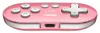 A pink 8BitDo Zero 2 Bluetooth gamepad is shown from a slightly elevated front-facing angle against a white background. Náhľad obrázku produktu
