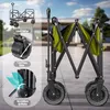 KESSER® Bollerwagen faltbar mit Breite Reifen Handwagen Produktbild-Vorschau 3