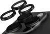 A close-up view of a smartphone camera module with several lens protectors arranged above it. Anteprima dell’immagine prodotto