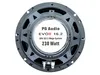 A close-up view of a speaker with text indicating its specifications. Produktbild-Vorschau