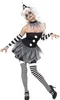 Clown Kostüme Damen Karneval Faschingskostüm Damen - Produktbild-Vorschau 1
