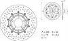BREMBO remschijf voor BMW motorfietsen R 100, 260mm, Productafbeelding-voorbeeld 3