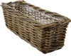 Rattan Pflanzkasten Koboo Grey 46cm – Balkonkasten Produktbild-Vorschau 1
