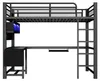 Letto a castello Merax 90x200 cm, letto a soppalco da Anteprima dell’immagine prodotto 8