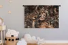 MuchoWow® Wandteppich Wandbehang Luxus - Frau - Tiere - Produktbild-Vorschau 4