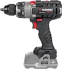 A studio shot of a cordless drill with its battery pack attached. Produktbild-Vorschau