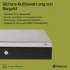 Safescan SD-4617S - Cash Drawer - Schwarz, Silber Produktbild-Vorschau 2