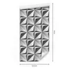 10m VLIES TAPETE Rolle 3D Effekt Minimalismus Mosaik Produktbild-Vorschau 4