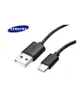 A black Samsung USB-C to USB-A charging cable is shown against a white background. Náhľad obrázku produktu