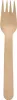 PAPSTAR 89117 Forchette in legno PAPSTAR "pure", cerate, Anteprima dell’immagine prodotto 2