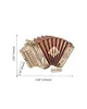Puzzle 3D Akordeon, RoLife, Drewno, 152 elementy Podgląd zdjęcia produktu 5