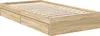 Aufbewahrungsbett Sonoma-Eiche 90 x 200 cm Holzwerkstoff Produktbild-Vorschau 6