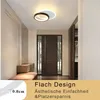 ZMH LED Deckenleuchte Wohnzimmer 3000K Warmweiß Deckenlampe Produktbild-Vorschau 4