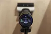 A close-up of the digital display on a vacuum cleaner handle, showing battery level and mode. Náhled obrázku produktu