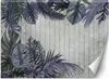 Vlies fototapete Exotische Blätter im Vintage-Stil 150x105 Produktbild-Vorschau 1