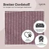 Bankauflage Klemmkissen 1 Leiste, Cordstoff extra Produktbild-Vorschau 4