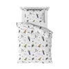 Babybettwäsche Space Rakete 100x135 + 40x60 cm, 2-teilig,  Produktbild-Vorschau 5