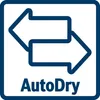 A square logo with a blue border containing two arrows and the text "AutoDry". Produktbild-Vorschau