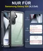 A product image showing a phone case and instructional graphics. Produktbild-Vorschau