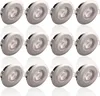 12x LED Bad Einbaustrahler Ultraflach 5 Watt Eisen Produktbild-Vorschau 5