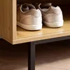 WOHNLING Panca per scarpe con seduta 120x75,5x40 cm Panca Anteprima dell’immagine prodotto 4