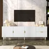 Merax TV skrinka 170 × 36 × 55 cm, TV nábytok s 3 dvierkami Náhľad obrázku produktu 8