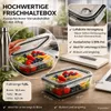 Frischhaltedosen 4er Set Aufbewahrungsbox Vorratsdose Produktbild-Vorschau 5