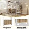 Merax Etagenbett Hochbett 90x200 cm, Kinderhochbett mit Produktbild-Vorschau 7