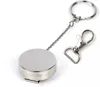 Ausweisjojo Zipper Jojo Schlüsseljojo KETTE Gürtelclip 40mm Produktbild-Vorschau 1
