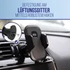 alca® Handyhalterung mit Haken Lüftungsgitter 360° drehbar Produktbild-Vorschau 5