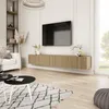 TV-Schrank Geölte Eiche, 200 x 32 x 34 cm Produktbild-Vorschau 3