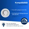 REV Zwischenstecker mit integr. LED-Dimmer, weiß EMD201 Produktbild-Vorschau 14