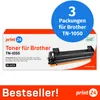 print24 Toner für Brother TN1050, Kompatibel mit Brother Produktbild-Vorschau 1