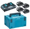 Makita Energy Kit 197626-8 4x BL1850B + DC18RD Produktbild-Vorschau 20