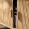 Bücherregal mit 2 Schiebetüren, H 158 cm – ERNEST Produktbild-Vorschau 7