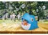 Seifenblasenmaschine Hai mit 70ml Flüssigkeit, Bubble Shark Produktbild-Vorschau 3
