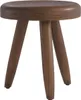 Casa Padrino Luxus Sitzhocker Braun Ø 31 x H. 34 cm - Produktbild-Vorschau 1