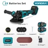YOFIDRA Akku-Winkelschleifer 125 mm, bürstenlos, 1500W, Produktbild-Vorschau 10