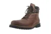 A single brown leather boot is shown against a white background. Voir les images du produit