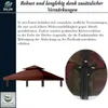 freigarten.de Ersatzdach für Pavillon 3x3 Meter Wasserdicht Produktbild-Vorschau 3