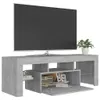 TV-Schrank mit LED-Beleuchtung Betongrau 120x35x40 cm Produktbild-Vorschau 7