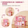 VEVOR Kinderküchen-Spielset, 3-in-1-Kleinkinderküche mit Produktbild-Vorschau 3