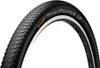 A close-up of a bicycle tire mounted on a rim, against a white background. Produktbild-Vorschau