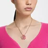 Swarovski Halskette Uni Idyllia Flower Pink Gold‑Tone Produktbild-Vorschau 5