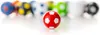 Pallone da calcio WINSPEED rosso/bianco Anteprima dell’immagine prodotto 1