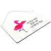 Mr. & Mrs. Panda hängeschild Flamingo Yoga DIN A4 - Weiß - Produktbild-Vorschau 2