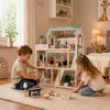 Lulilo Floro Boho Led houten poppenhuis Productafbeelding-voorbeeld 27