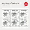 Hailo Raumspar Tandem 3642731 Abfallsammler 34 L 18/8/8 L Produktbild-Vorschau 6