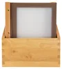 Securit Menü Speisekarte| Menümappe A4 Wood - Brown Produktbild-Vorschau 3